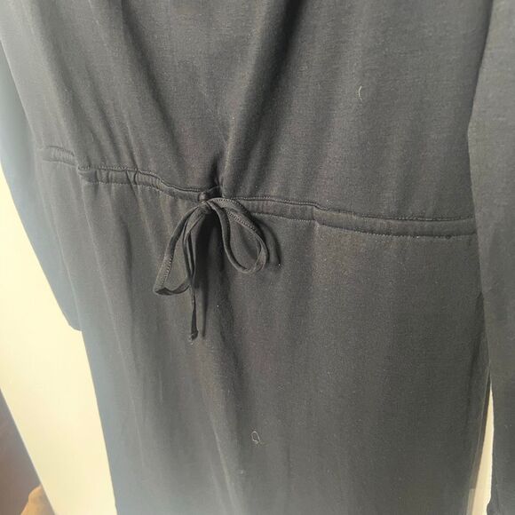 Mountain Hardwear Black Scoop Neck Long sleeve Tee Shirt Dress Sz M - Picture 6 of 14